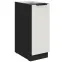 Konyhaszekrény Aria-Wh/Bl Anti Fingerprint 30d Cargo Bb