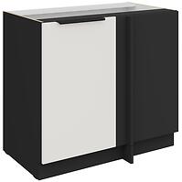 Konyhaszekrény Aria-Wh/Bl Anti Fingerprint 105 Nd 1f Bb