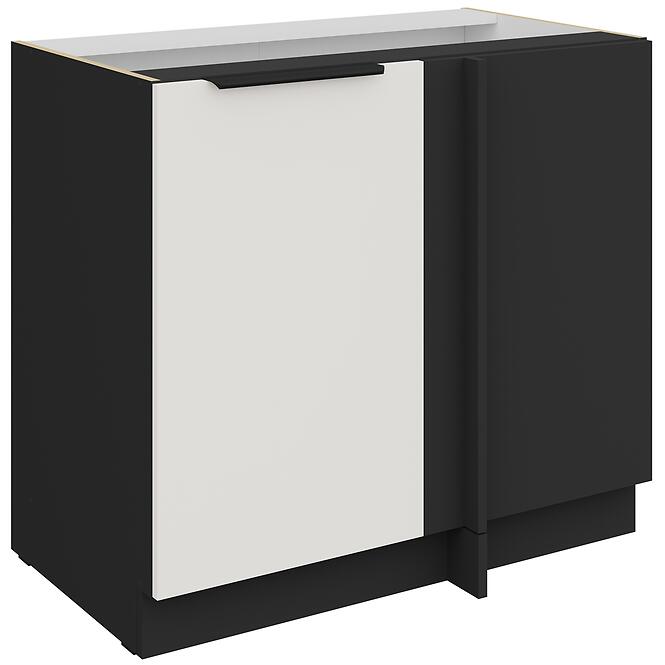 Konyhaszekrény Aria-Wh/Bl Anti Fingerprint 105 Nd 1f Bb