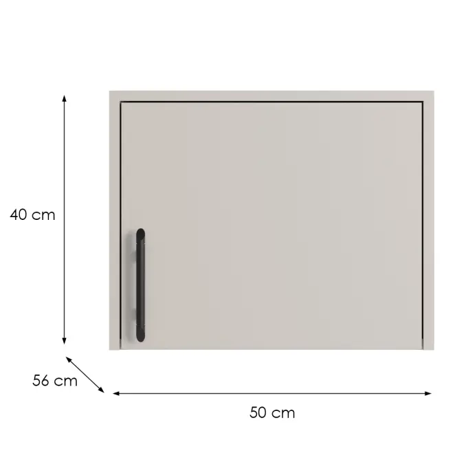Szekrény Hosszabbítás Smart Srn5 1d Cashmere,2