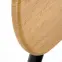 Étkező készlet Nando 1+2 54x84 természetes/fekete/szürke,10