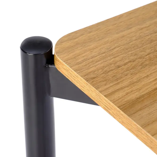 Étkező készlet Nando 1+2 54x84 természetes/fekete/szürke