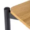 Étkező készlet Nando 1+2 54x84 természetes/fekete/szürke,13