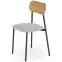 Étkező készlet Nando 1+2 54x84 természetes/fekete/szürke,6