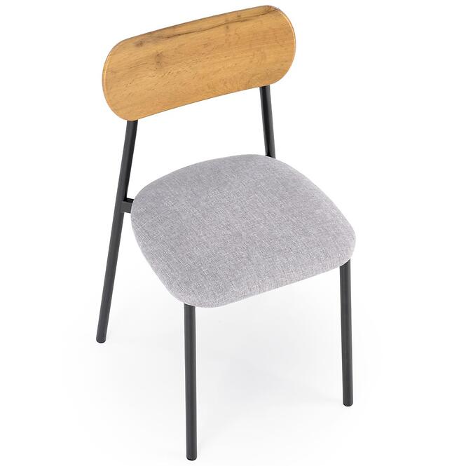 Étkező készlet Nando 1+2 54x84 természetes/fekete/szürke