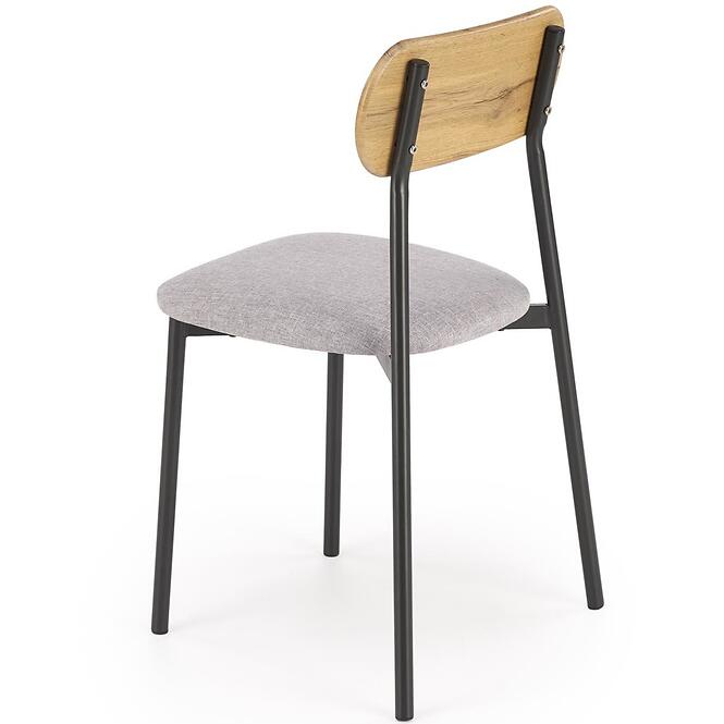 Étkező készlet Nando 1+2 54x84 természetes/fekete/szürke