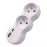 Adapter 2X2P+Z + USB TYP A UND C 2.4A