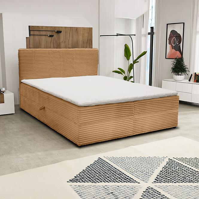 Ágy Calipso V 160x200 Tilia 56 rozsda