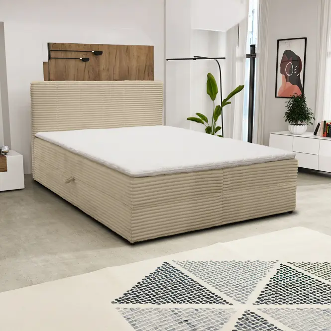 Ágy Calipso V 180x200 Tilia 08 bézs