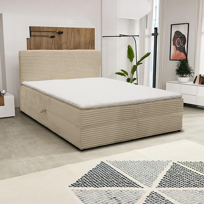 Ágy Calipso V 180x200 Tilia 08 bézs,4