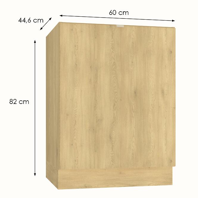 Konyhaszekrény Cosmo Sofia D60 Pc P/L Bézs matt