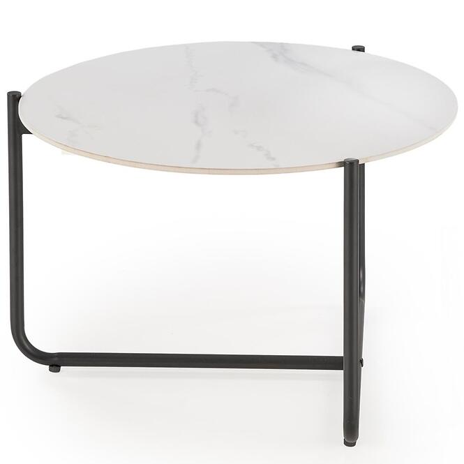 Dohányzóasztal Acuna fehér márvány/fekete,4