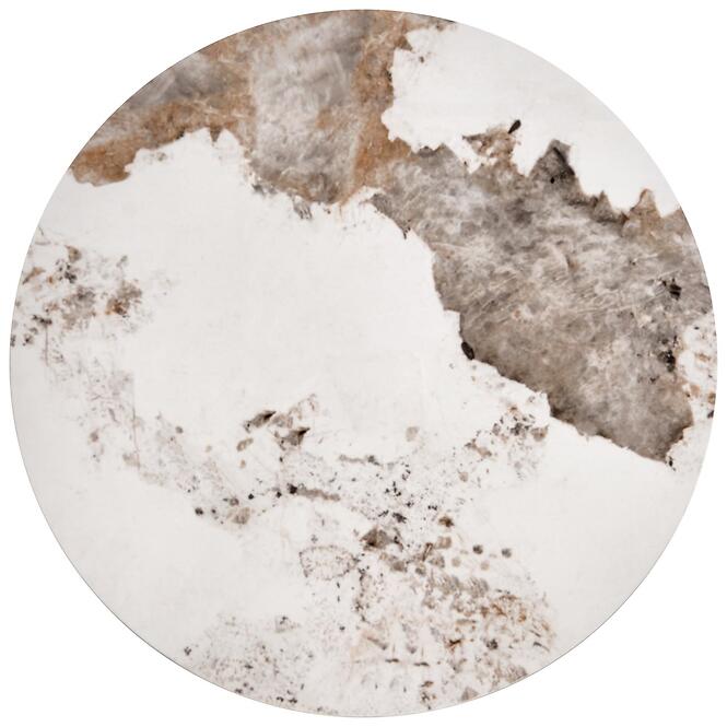 Dohányzóasztal Ines fehér márvány/fehér