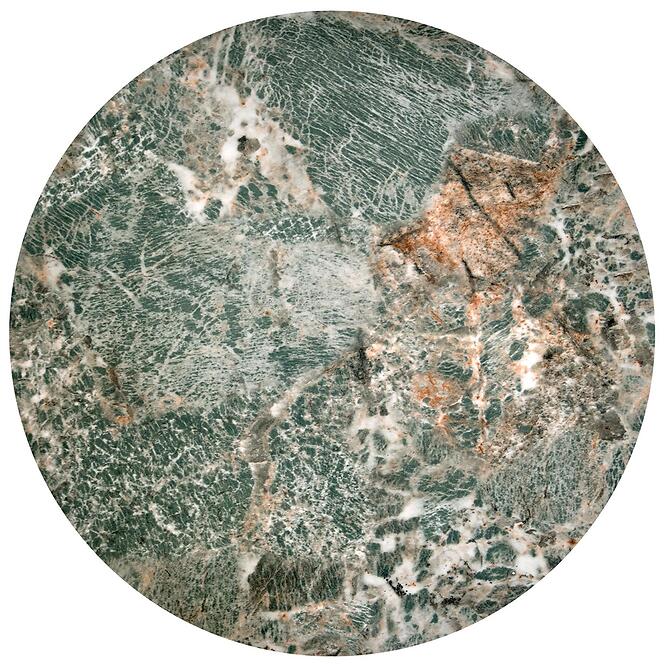 Dohányzóasztal Ines zielony márvány/fehér,8