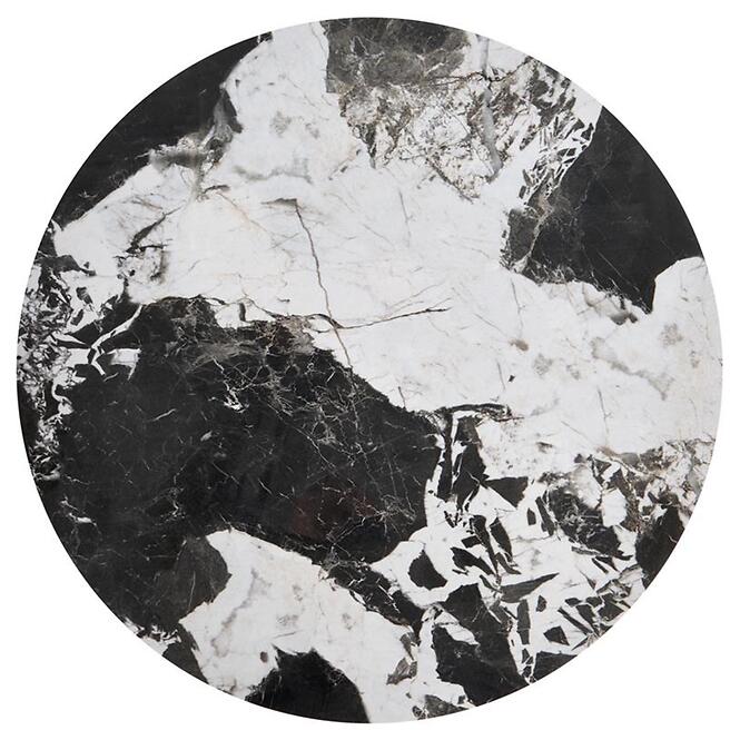 Dohányzóasztal Alexandra fekete márvány/fekete,7