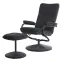 Fotel Dallas fekete,2