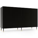 Komód Imperial I08 8d Fekete