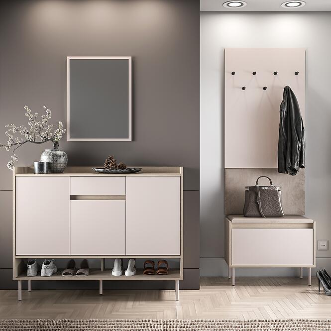 Cipősszekrény Voco 02 tölgy cremona/cashmere,9