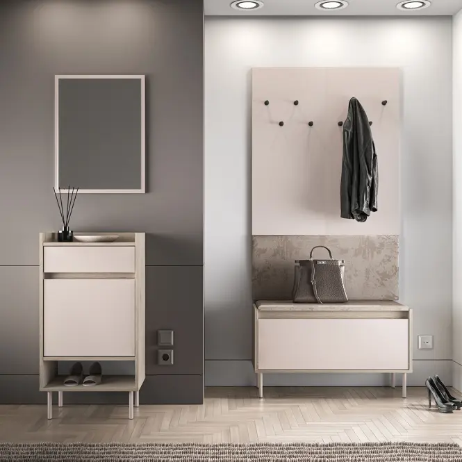 Cipősszekrény Voco 04 tölgy cremona/cashmere