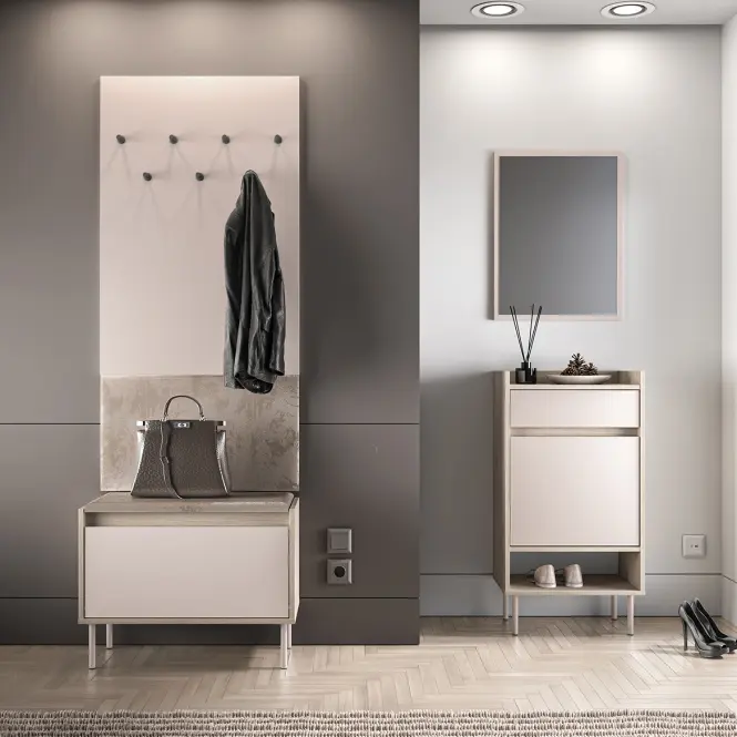 Cipősszekrény Voco 06 tölgy cremona/cashmere
