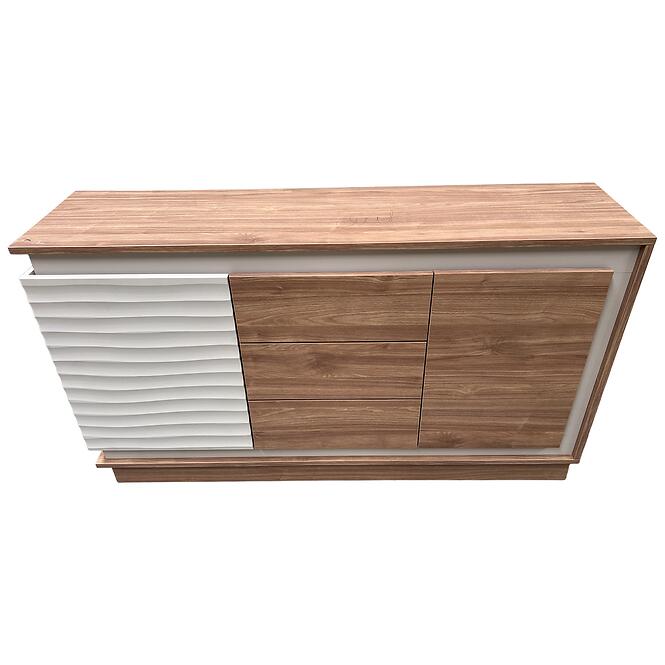 Komód K5 145 Világos Dió /Kasmír,3