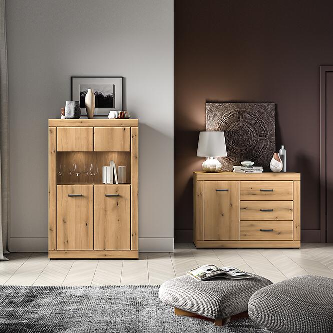 Vitrin Dora 03 tölgy evoke,8