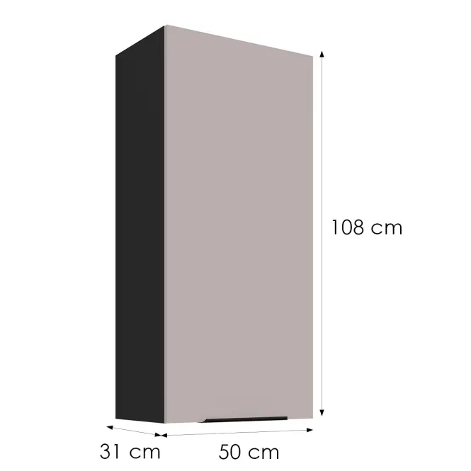 Konyhaszekrény Arona cashmere 50G-108 1F