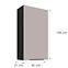 Konyhaszekrény Arona cashmere 60G-108 1F,3