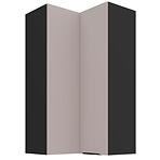 Konyhaszekrény Arona cashmere 60x60 GN-108 2F (90°)