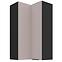 Konyhaszekrény Arona cashmere 60x60 GN-108 2F (90°)