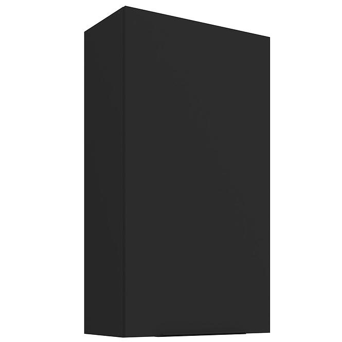Konyhaszekrény Siena matt fekete 60G-108 1F