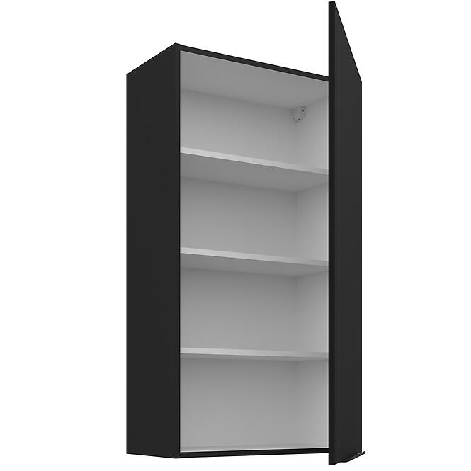 Konyhaszekrény Siena matt fekete 60G-108 1F,2