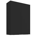 Konyhaszekrény Siena matt fekete 80G-108 2F