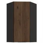 Konyhaszekrény Monza dió okapi 60x60 GN-108 1F (45°)