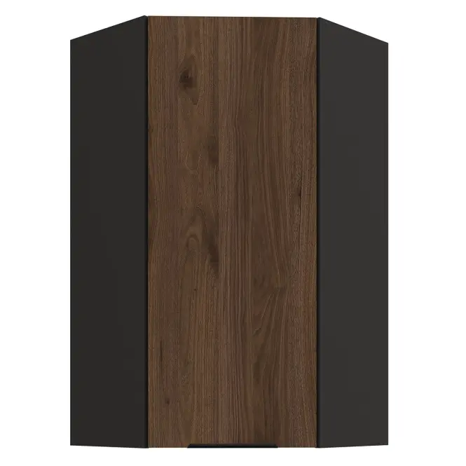 Konyhaszekrény Monza dió okapi 60x60 GN-108 1F (45°)