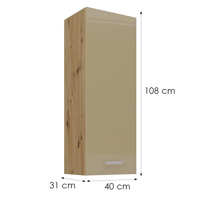 Konyhaszekrény artisan cappucino 40G-108 1F,3