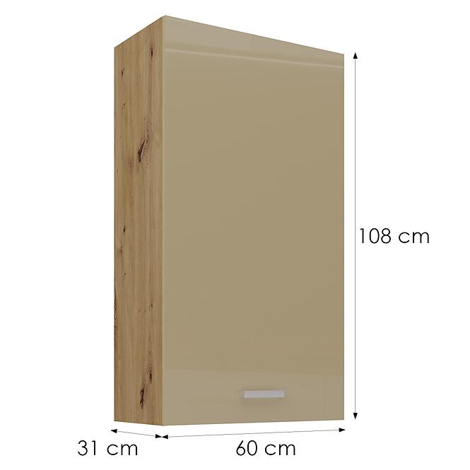 Konyhaszekrény artisan cappucino 60G-108 1F,3