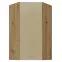 Konyhaszekrény artisan cappucino 60x60 GN-108 1F (45°)