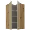 Konyhaszekrény artisan cappucino 60x60 GN-108 2F (90°),2