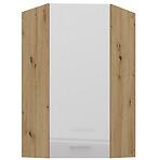 Konyhaszekrény artisan fehér 60x60 GN-108 1F (45°)