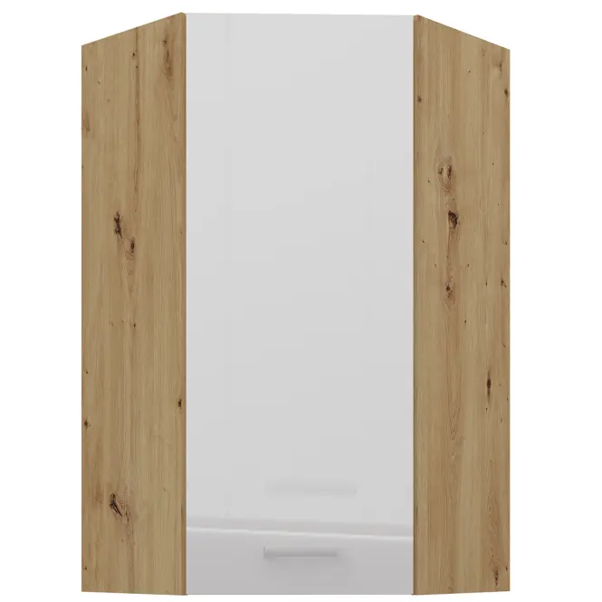 Konyhaszekrény artisan fehér 60x60 GN-108 1F (45°)