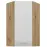 Konyhaszekrény artisan fehér 60x60 GN-108 1F (45°)