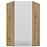 Konyhaszekrény artisan fehér 60x60 GN-108 1F (45°)