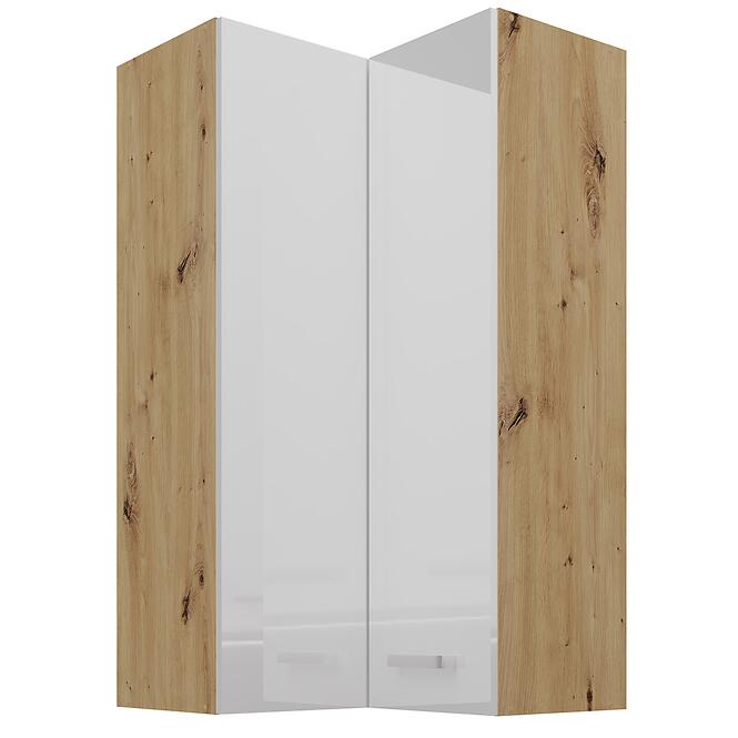 Konyhaszekrény artisan fehér 60x60 GN-108 2F (90°)