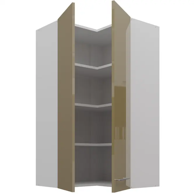 Konyhaszekrény Lara cappucino 60x60 GN-108 2F (90°),2