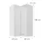 Konyhaszekrény Lara fehér 60x60 GN-108 2F (90°),3