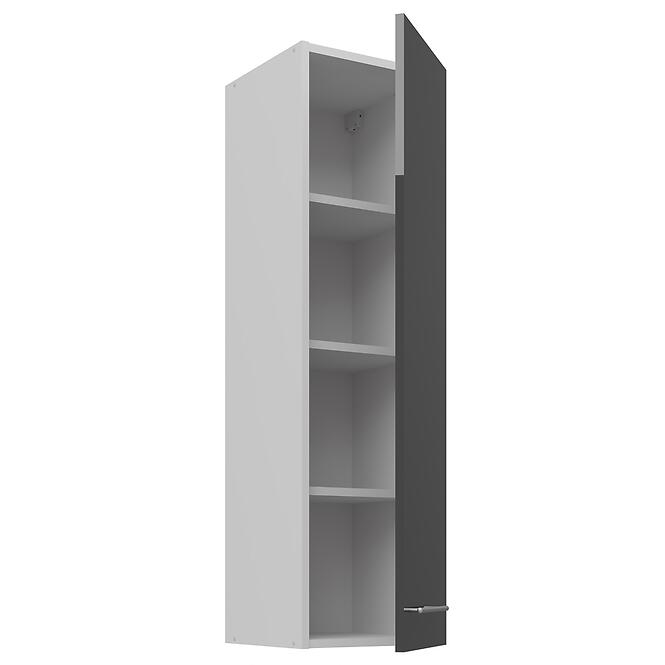 Konyhaszekrény Lara szürke 30G-108 1F,2