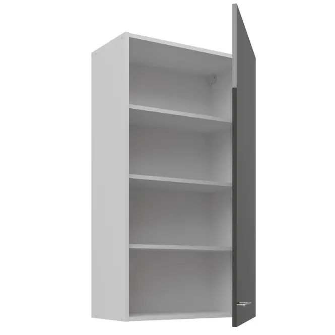 Konyhaszekrény Lara szürke 60G-108 1F,2