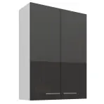 Konyhaszekrény Lara szürke 80G-108 2F