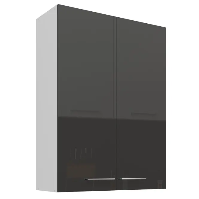 Konyhaszekrény Lara szürke 80G-108 2F